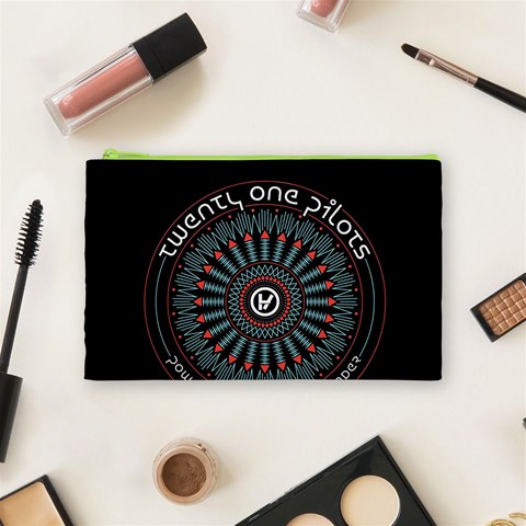 Twenty One Pilots  Cosmetic Bag (Medium) from ArtsNow.com Front