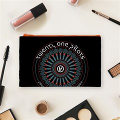 Twenty One Pilots  Cosmetic Bag (Medium) from ArtsNow.com Front