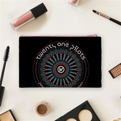 Twenty One Pilots  Cosmetic Bag (Medium) from ArtsNow.com Back