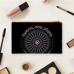 Twenty One Pilots  Cosmetic Bag (Medium) from ArtsNow.com Back