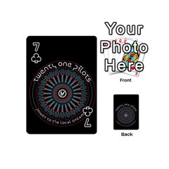 Twenty One Pilots  Playing Cards 54 (Mini) from ArtsNow.com Front - Club7