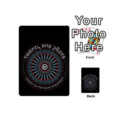 Twenty One Pilots  Playing Cards 54 (Mini) from ArtsNow.com Back