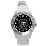 Twenty One Pilots  Round Plastic Sport Watch (L)