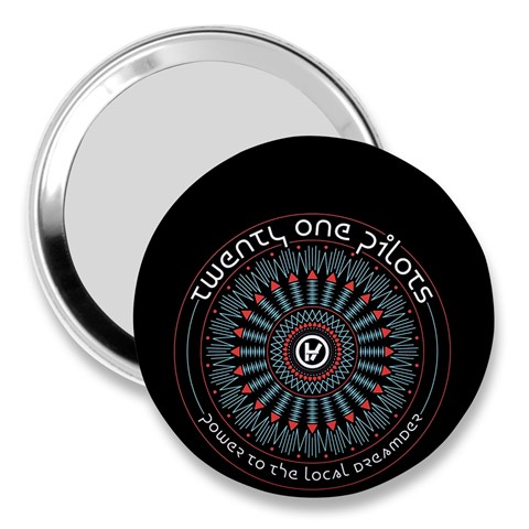 Twenty One Pilots  3  Handbag Mirror from ArtsNow.com Front