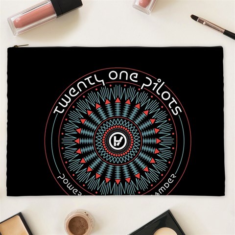 Twenty One Pilots  Cosmetic Bag (XXL) from ArtsNow.com Front