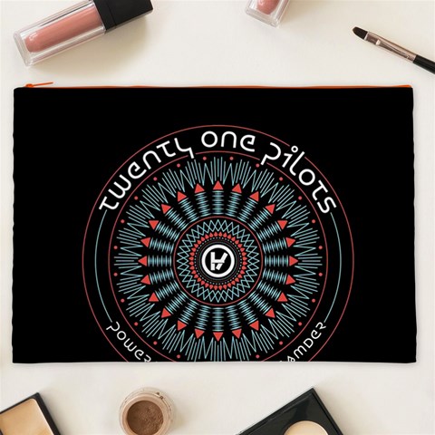 Twenty One Pilots  Cosmetic Bag (XXL) from ArtsNow.com Front