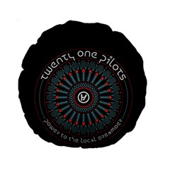 Twenty One Pilots  Standard 15  Premium Round Cushion  from ArtsNow.com Front
