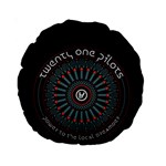 Twenty One Pilots  Standard 15  Premium Round Cushion 