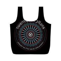 Twenty One Pilots  Full Print Recycle Bag (M) from ArtsNow.com Back