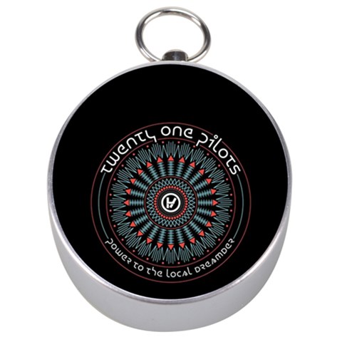 Twenty One Pilots  Silver Compass from ArtsNow.com Front