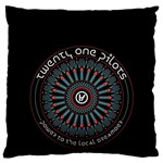 Twenty One Pilots  Large Flano Cushion Case (Two Sides)