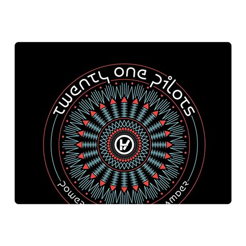 Twenty One Pilots  Double Sided Flano Blanket (Mini) from ArtsNow.com 35 x27  Blanket Front