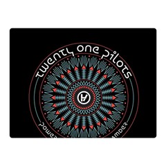 Twenty One Pilots  Double Sided Flano Blanket (Mini) from ArtsNow.com 35 x27  Blanket Back