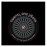 Twenty One Pilots  Large Satin Scarf (Square)