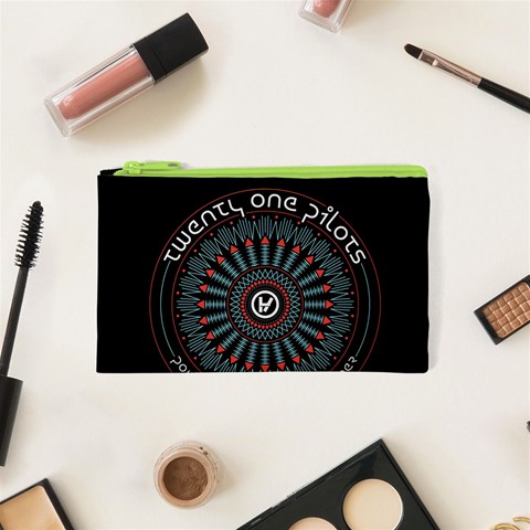 Twenty One Pilots  Cosmetic Bag (XS) from ArtsNow.com Front