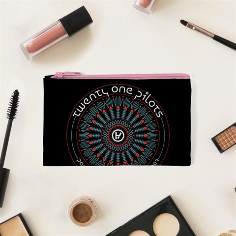 Twenty One Pilots  Cosmetic Bag (XS) from ArtsNow.com Front