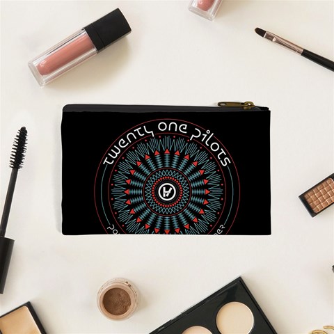 Twenty One Pilots  Cosmetic Bag (XS) from ArtsNow.com Back