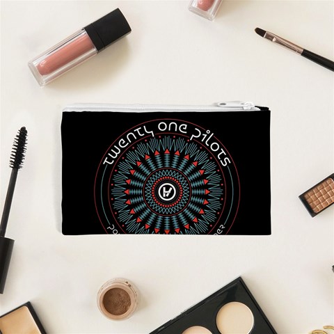 Twenty One Pilots  Cosmetic Bag (XS) from ArtsNow.com Back
