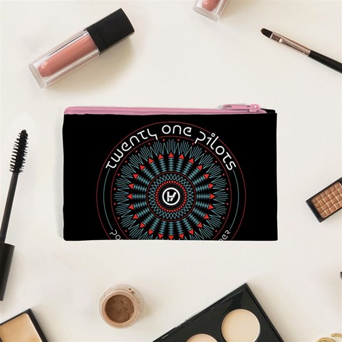 Twenty One Pilots  Cosmetic Bag (XS) from ArtsNow.com Back