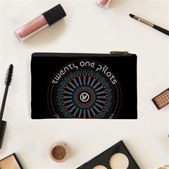 Twenty One Pilots  Cosmetic Bag (XS) from ArtsNow.com Back
