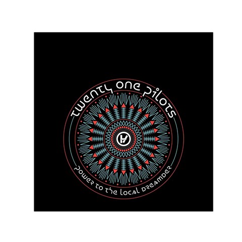 Twenty One Pilots  Small Satin Scarf (Square) from ArtsNow.com Front
