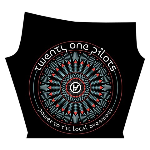 Twenty One Pilots  Yoga Cropped Leggings from ArtsNow.com Right