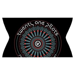 Twenty One Pilots  Yoga Cropped Leggings from ArtsNow.com Waistband Front