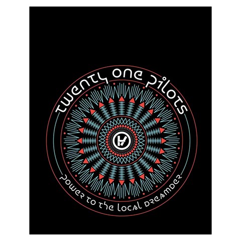 Twenty One Pilots  Drawstring Pouch (XL) from ArtsNow.com Front