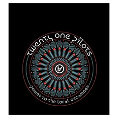 Twenty One Pilots  Drawstring Pouch (XXL) from ArtsNow.com Back