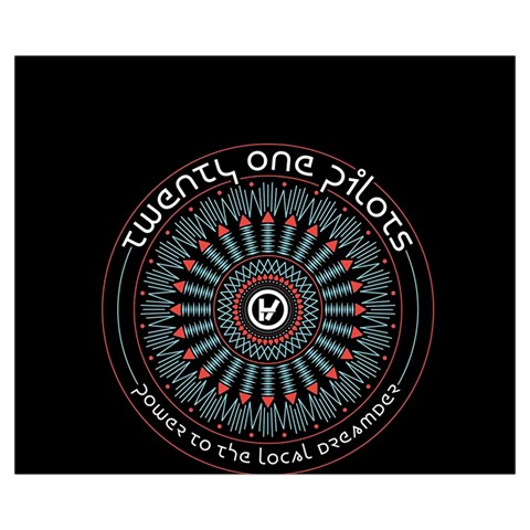Twenty One Pilots  Medium Tote Bag from ArtsNow.com Front