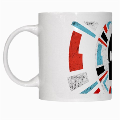 Twenty One Pilots  White Mug from ArtsNow.com Left