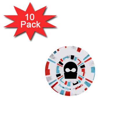 Twenty One Pilots  1  Mini Button (10 pack)  from ArtsNow.com Front