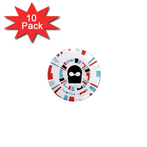 Twenty One Pilots  1  Mini Magnet (10 pack)  from ArtsNow.com Front