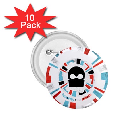 Twenty One Pilots  1.75  Button (10 pack)  from ArtsNow.com Front