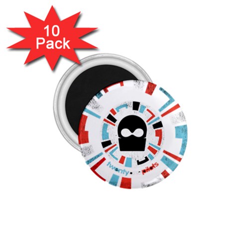 Twenty One Pilots  1.75  Magnet (10 pack)  from ArtsNow.com Front