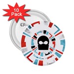 Twenty One Pilots  2.25  Button (10 pack)