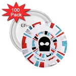 Twenty One Pilots  2.25  Button (100 pack)