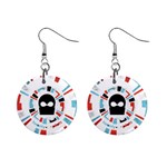Twenty One Pilots  1  Button Earrings