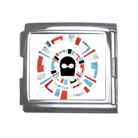 Twenty One Pilots  Mega Link Italian Charm (18mm) from ArtsNow.com Front