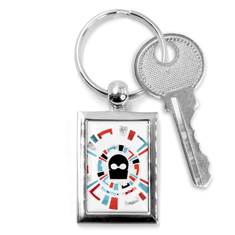 Twenty One Pilots  Key Chain (Rectangle) from ArtsNow.com Front