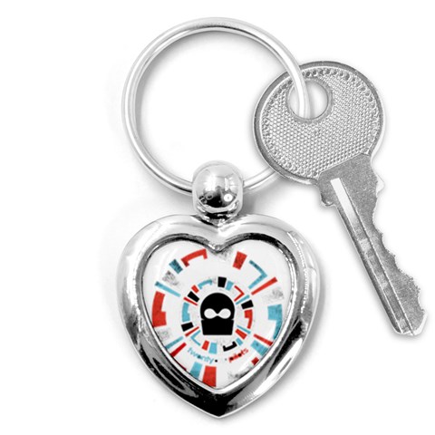 Twenty One Pilots  Key Chain (Heart) from ArtsNow.com Front