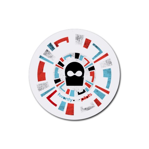 Twenty One Pilots  Rubber Coaster (Round) from ArtsNow.com Front