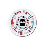 Twenty One Pilots  Rubber Round Coaster (4 pack)