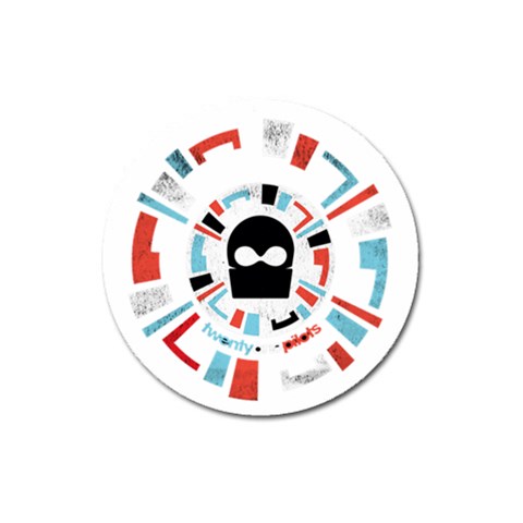 Twenty One Pilots  Magnet 3  (Round) from ArtsNow.com Front