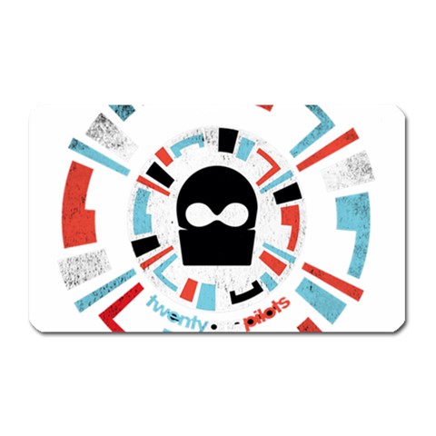 Twenty One Pilots  Magnet (Rectangular) from ArtsNow.com Front
