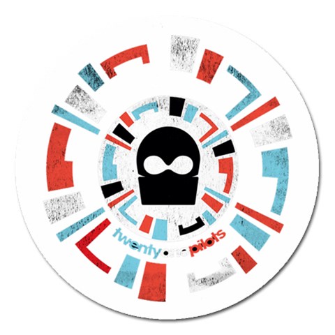 Twenty One Pilots  Magnet 5  (Round) from ArtsNow.com Front
