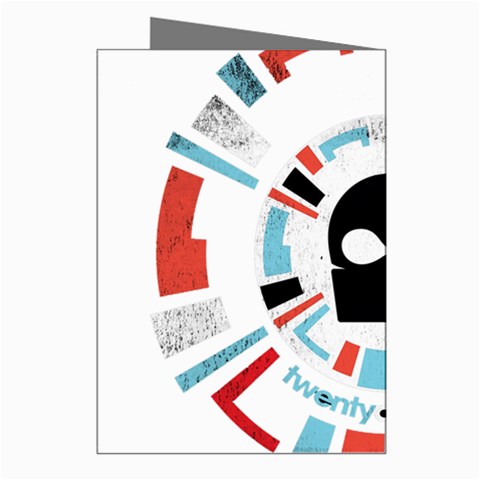 Twenty One Pilots  Greeting Cards (Pkg of 8) from ArtsNow.com Right