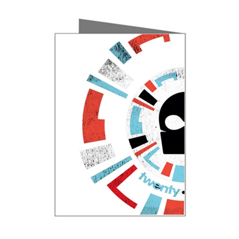 Twenty One Pilots  Mini Greeting Card from ArtsNow.com Right