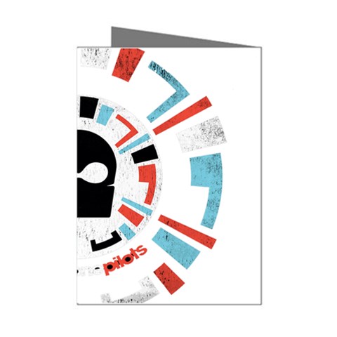 Twenty One Pilots  Mini Greeting Cards (Pkg of 8) from ArtsNow.com Left
