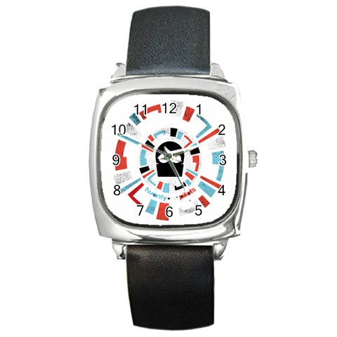 Twenty One Pilots  Square Metal Watch from ArtsNow.com Front